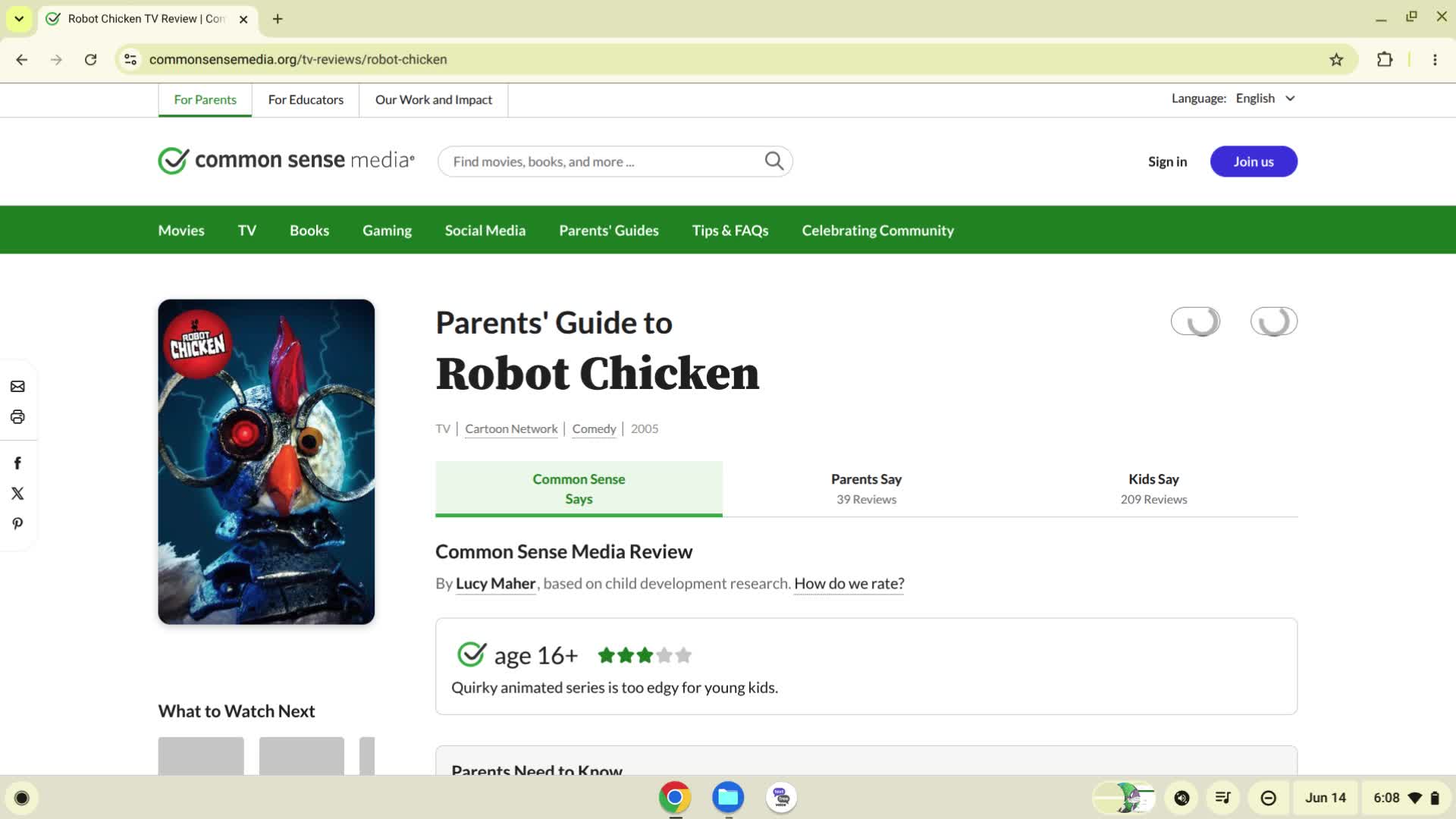 Robot Chicken TV Review