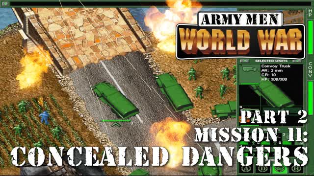 Army Men: World War - PC version - Mission 11: Concealed Dangers (Part 2)