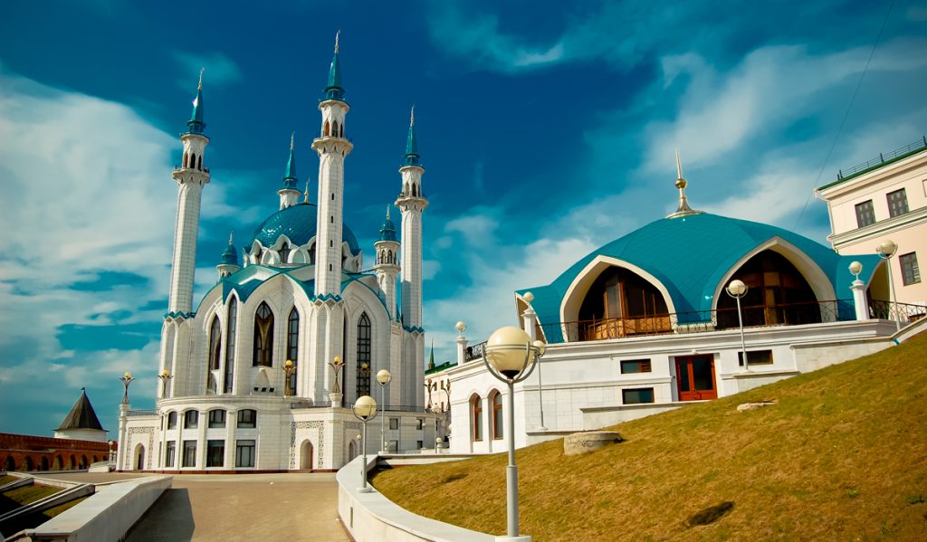 Kul Sharif Mosque (Kazan, Russia).