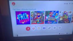 My Nintendo Switch game collection