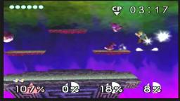 Super Smash Bro's N64 Unlocking Ness - My worst gameplay
