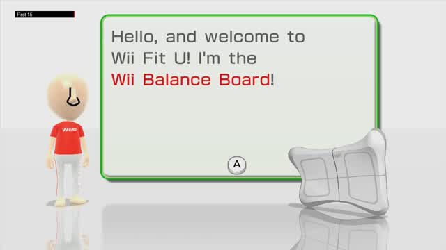 The First 15 Minutes of Wii Fit U (Wii U)