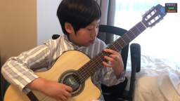 (11 year old) Recuerdos De La Alhambra guitar cover