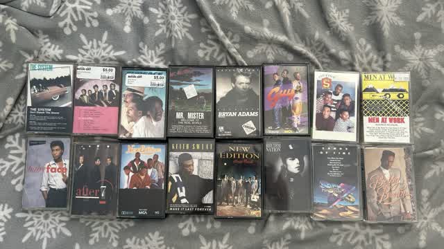 My Cassette Tape Collection (as of May 2026)