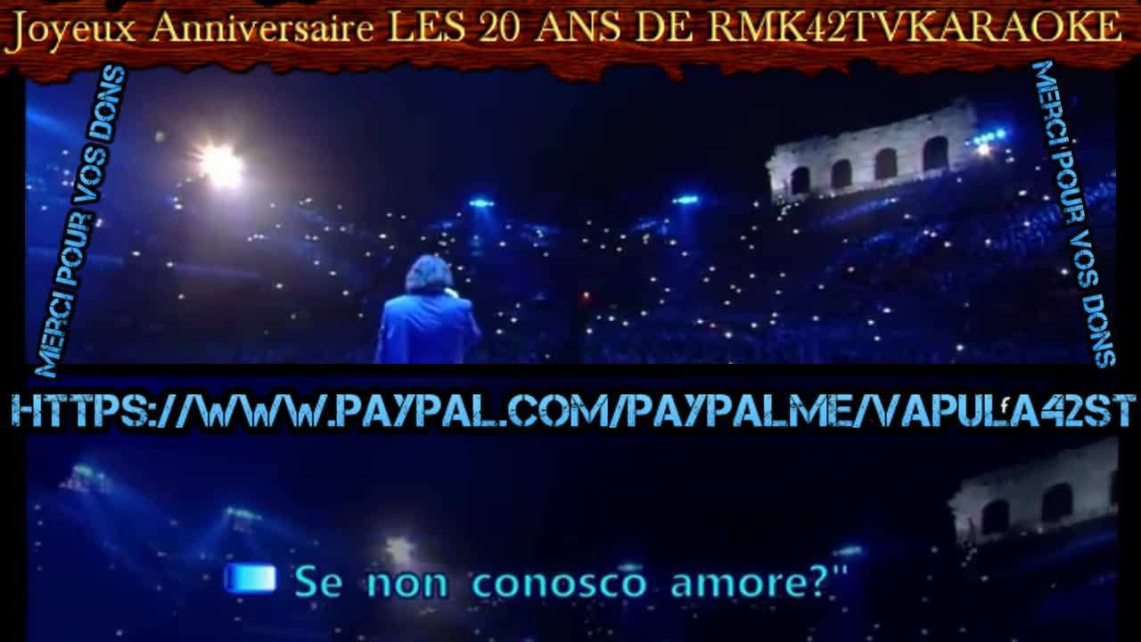 Renato Zero - Più su karaoke nouvelle generation 2026 djmac-kinkikeuke rmk42tvkaraoke