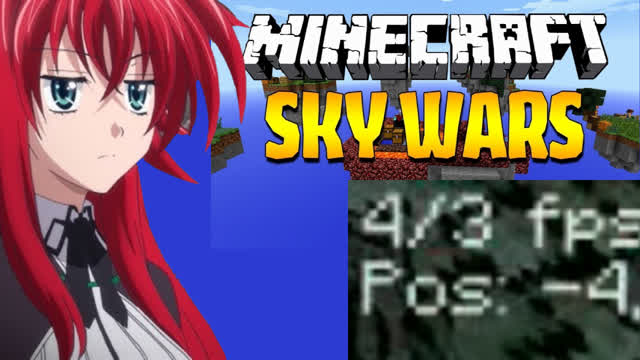 minecraft skywars (stuttery gameplay)
