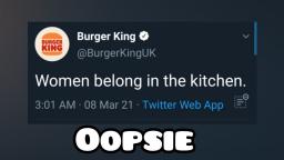 Burger King's Big Oopsie