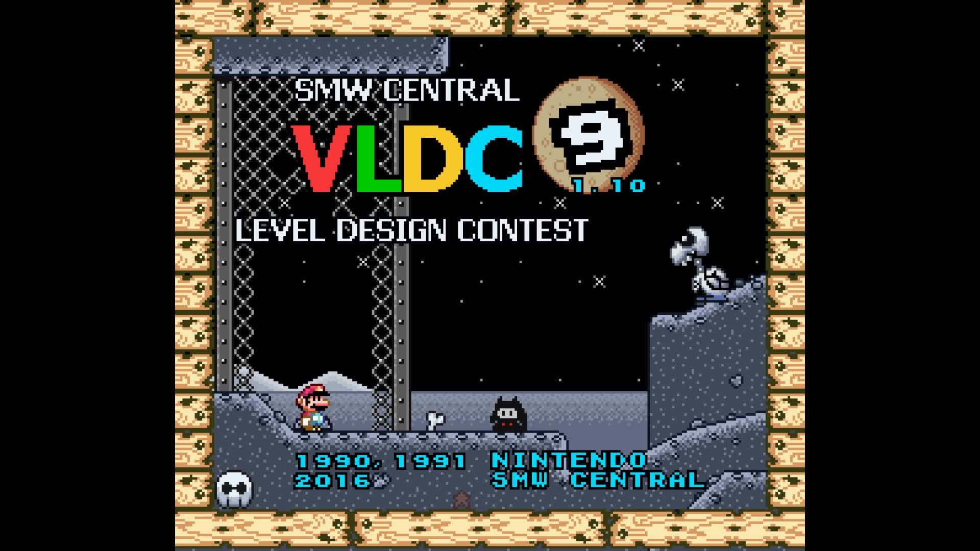 SMW Custom Music - VLDC9 -  Adstract Map