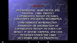Paramount Home Video Canadian Copy FBI Warning VHS