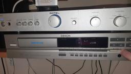 Denon DN 600F CD Player & mission MX1 speakers playing loud , S9+ mic picks up more bass