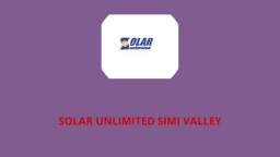 Best Solar Installation Company in Simi Valley, CA