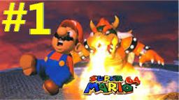 Let´s Play Super Mario 64 ( 100% Deutsch ) - Teil 1 Peachs Einladung