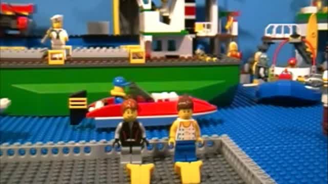 Lego 30015 Jet Ski Promo: City, Harbour Review
