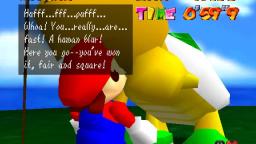 Mario 64 - Footrace with Koopa the quick