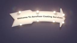 Aerofloor Coating Services - Epoxy Flooring in Dallas, TX
