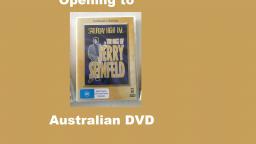 Opening to Saturday Night Live The Best of Jerry Seinfeld Australian DVD