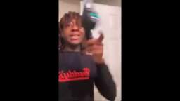 gangster rapper shoots himself