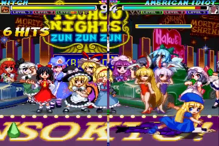 Ikemen GO match (OBS corrupted video)