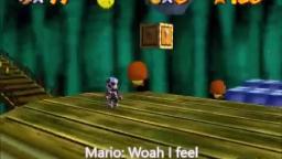 Super Mario 64 blooper epic mario beats Bowser!!1