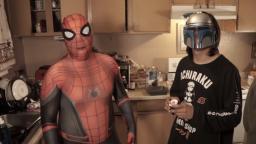 Fat Spider-Man and The Mandilòn make some kush brownies at like 2am in the fucking morning