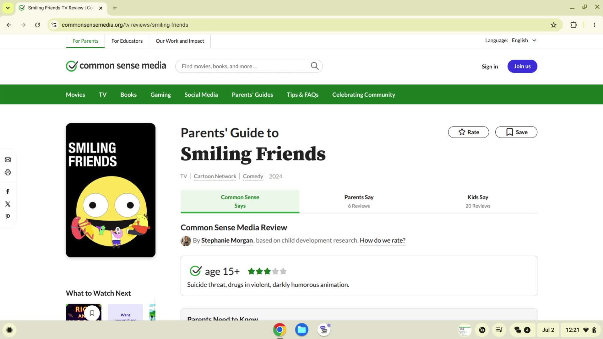 Smiling Friends TV Review