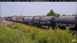 Railfanning in Oklahoma City, OK (8/2/2021) (Part 3) (Ft. Virtual Railfan, NOT MINE)