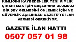 Kimliğimi Kaybettim 2020, Ne Yapmam Lazım, Ne Yapmalıyım, Ne Yapmam Gerekiyor, Ne Yapabilirim