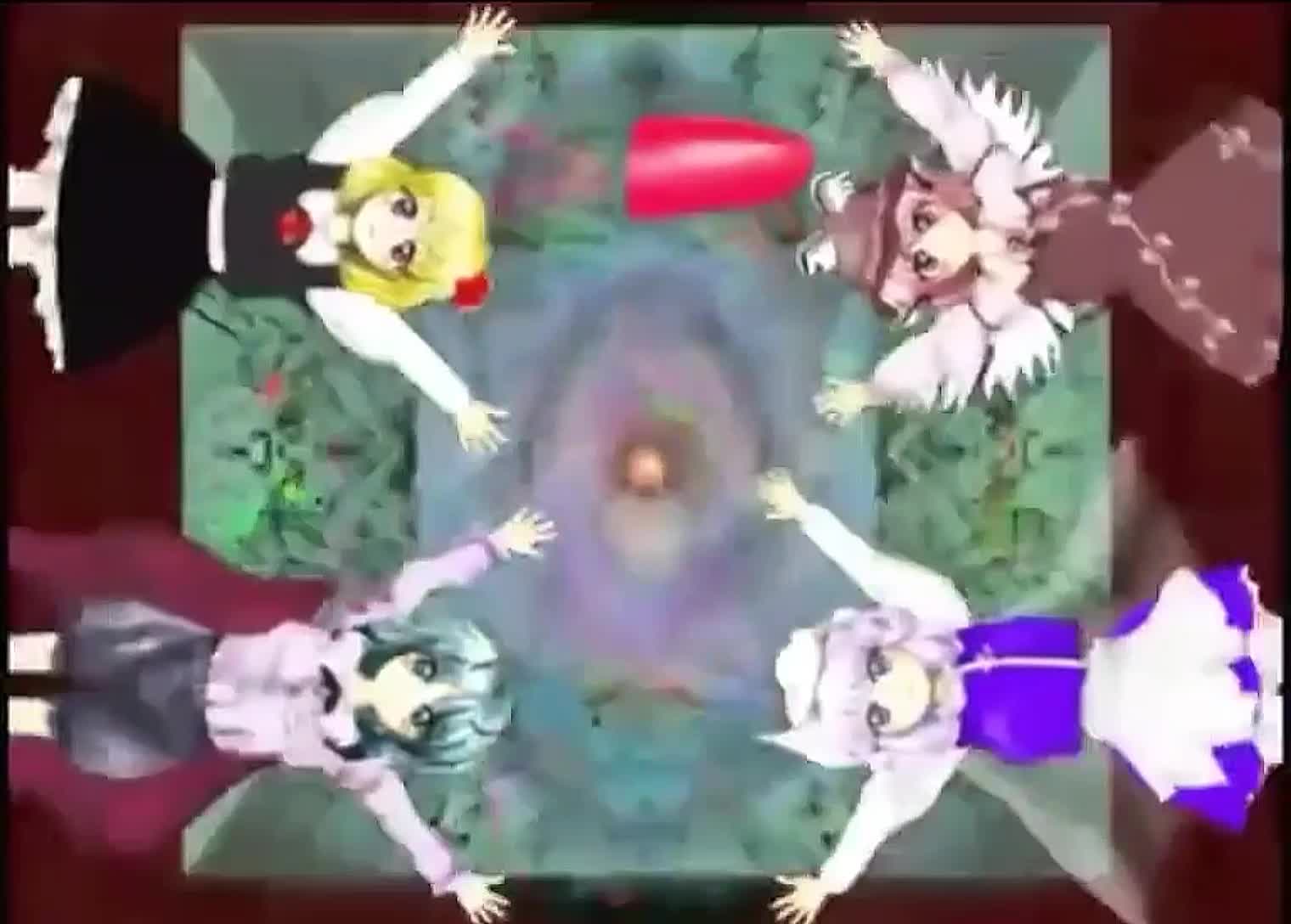 Touhou funny dance