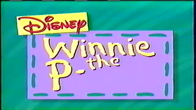 Opening to Winnie the Pooh: Sharing and Caring 1994 VHS