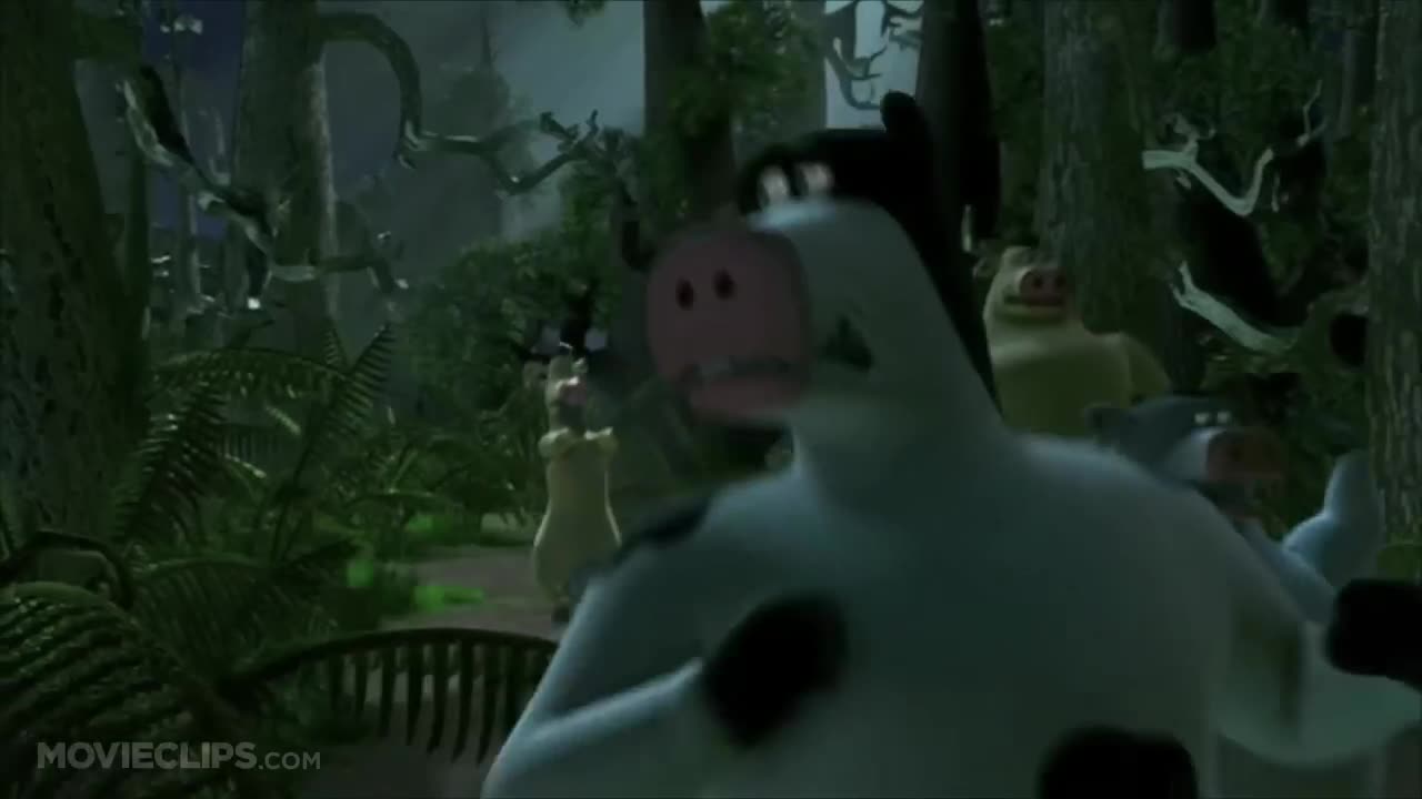 Barnyard CLIP - A Cow In Our Car!