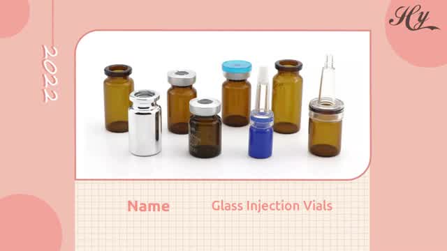Crimp Neck and Screw Neck 10ml 20mm Medicine Glass Bottle Glass Vials