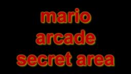 mario arcade secret boss