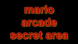 mario arcade secret boss