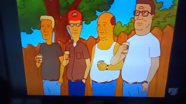 Watching King of the Hill on FXX