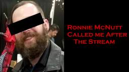 Ronnie McNutt Called Me After The Stream Creepypasta