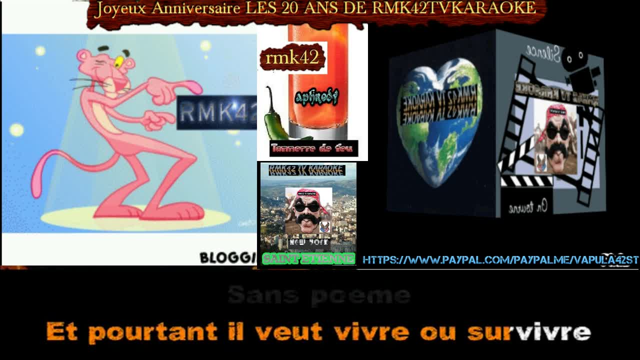 Daniel Balavoine - Medley karaoke 2026 djmac-kinkikeuke  rmk42tvkaraoke