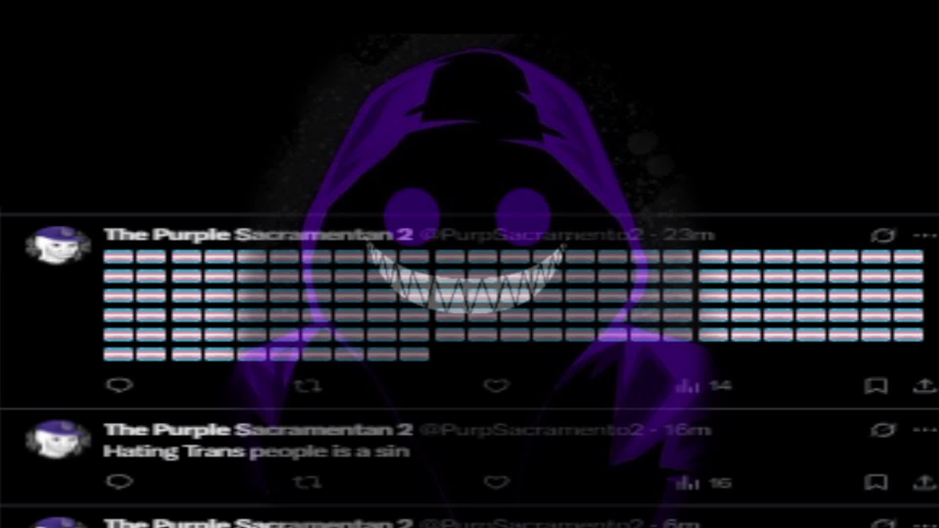 Godspeed you! Purple Sacramentan