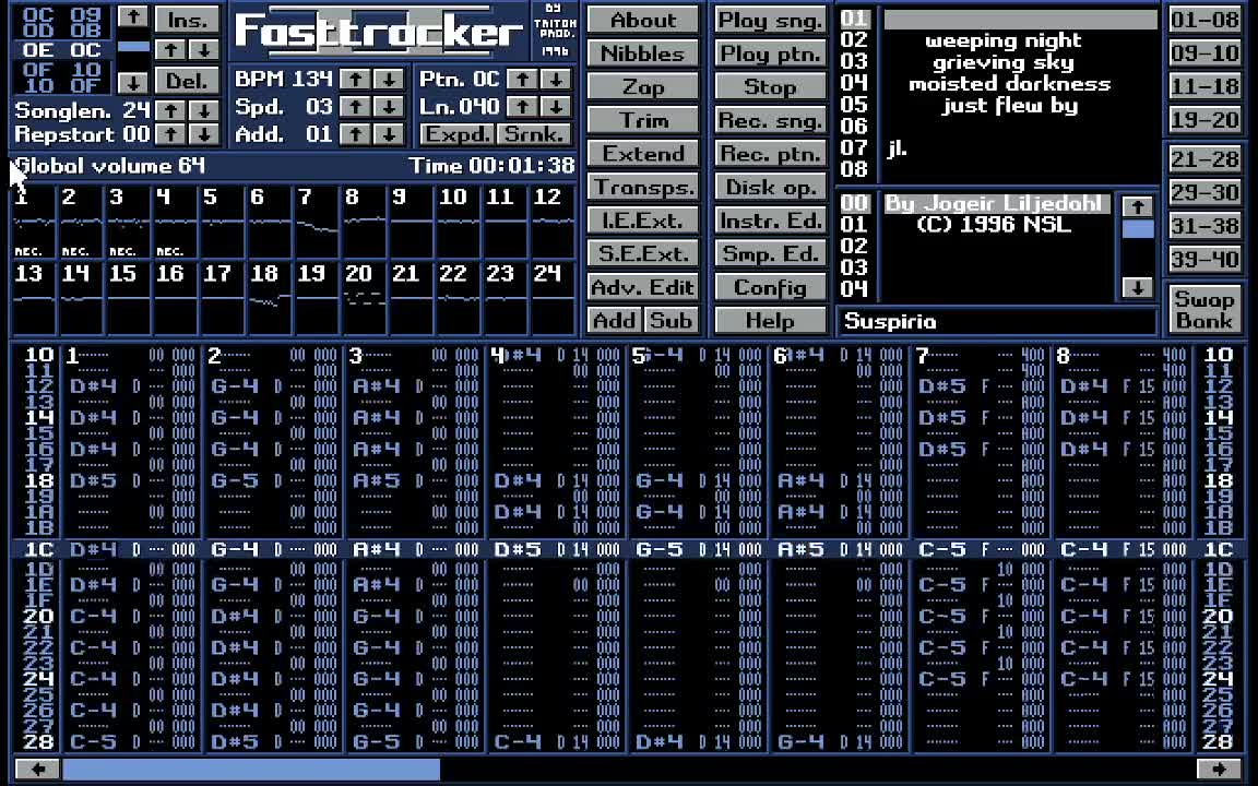 Jogeir Liljedahl - "Suspiria"
