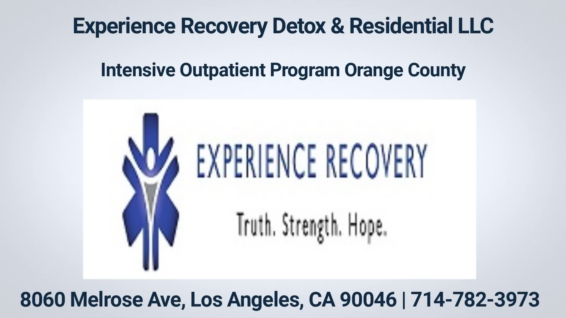 Experience Recovery Detox & Residential LLC - Intensive Outpatient Program in Orange County