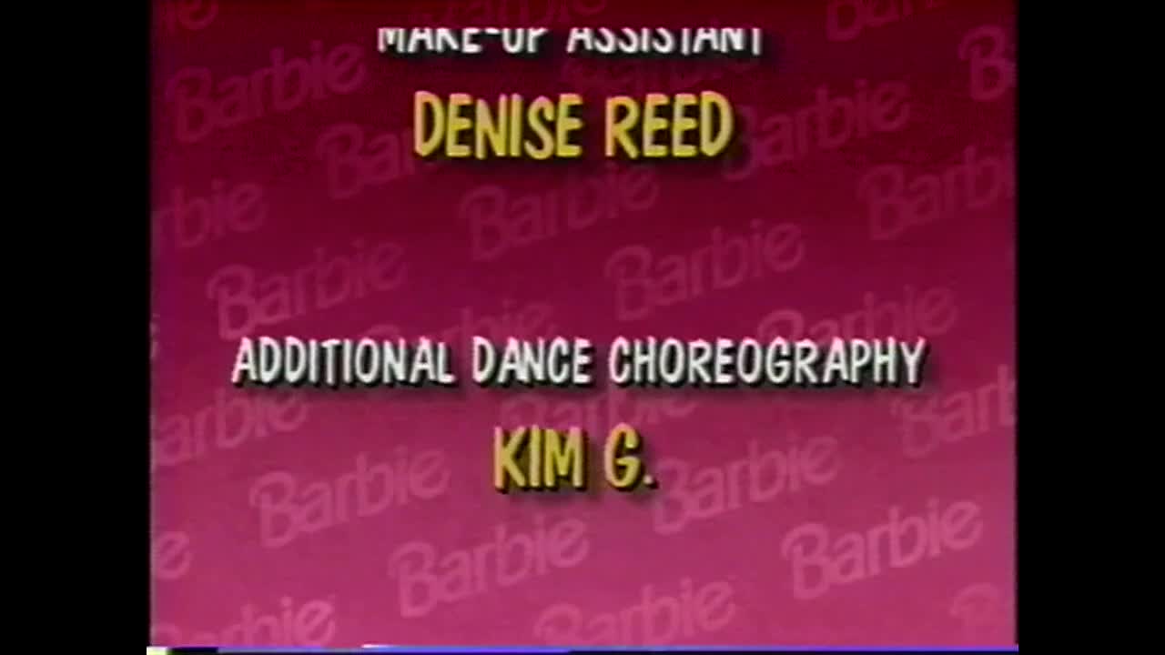 Opening & Closing To Dance WorkOut With Barbie 1992 (VHS) Reversed