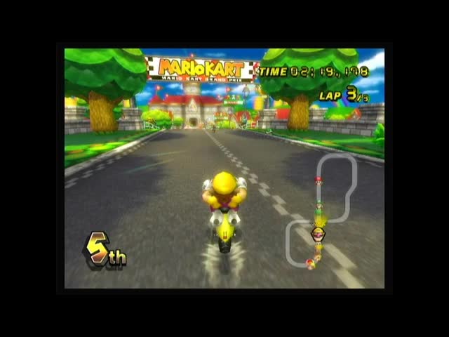 Mario Kart Wii random clips