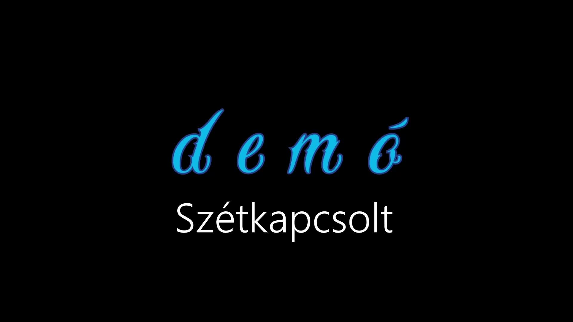 Demó ¦ Szétkapcsolt (hivatalos audió)