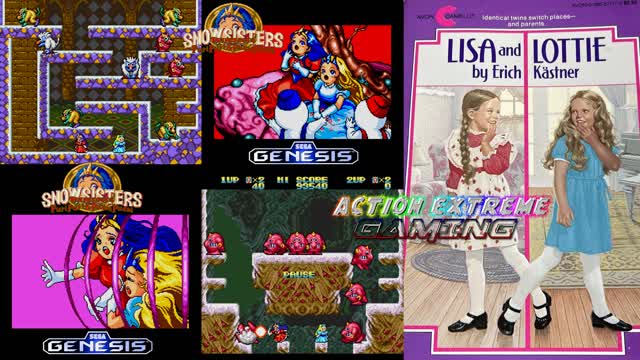 Snow Sisters (Snow Bros Sega Genesis Rom Hack) [Full Soundtrack]