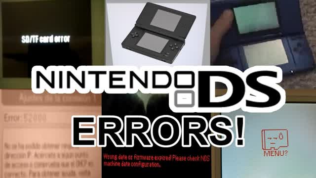 Nintendo DS Errors