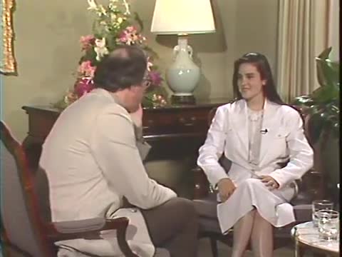 Jennifer Connelly with John C. Tibbetts 1986