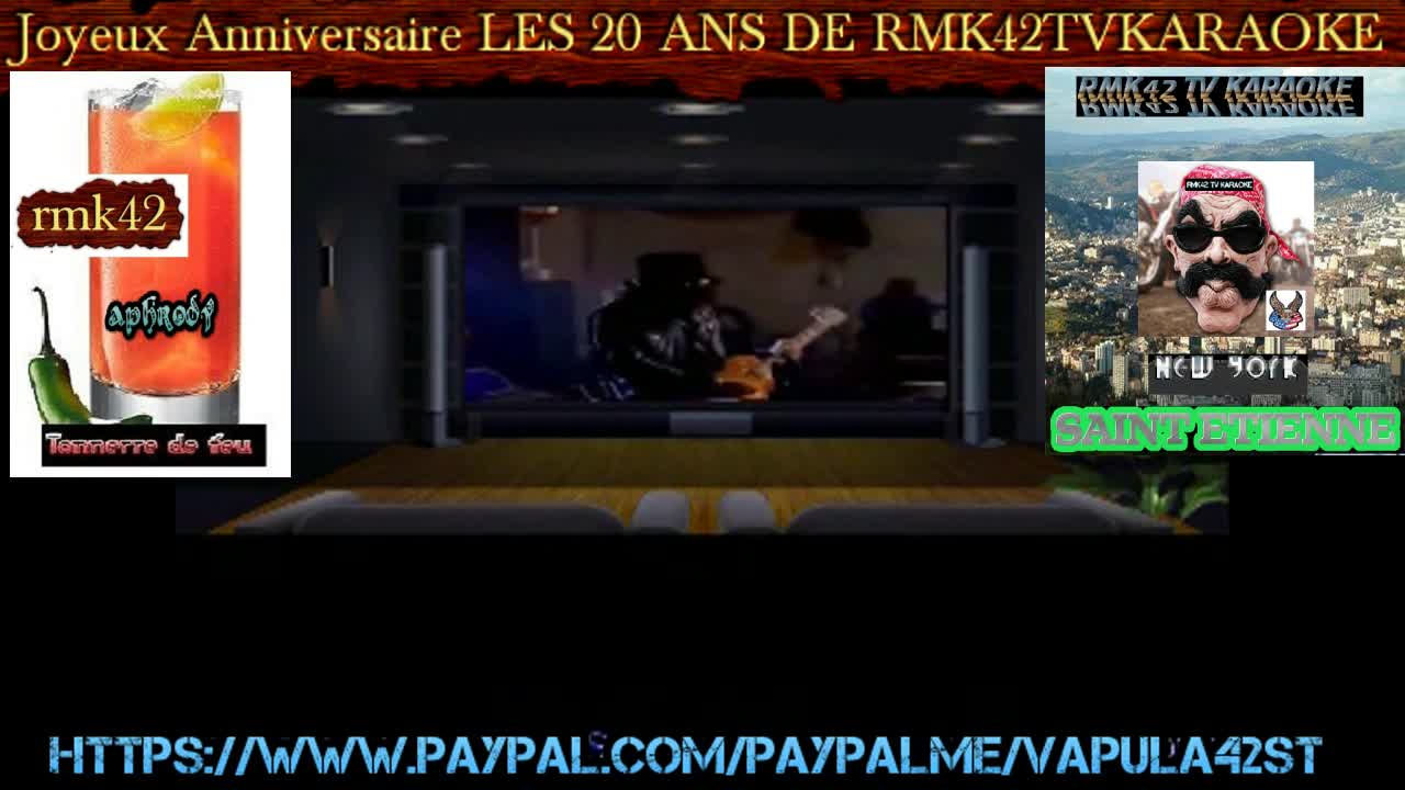 Guns N' Roses   Knockin' On Heavens Door  karaoke   rmk42tvkaraoke