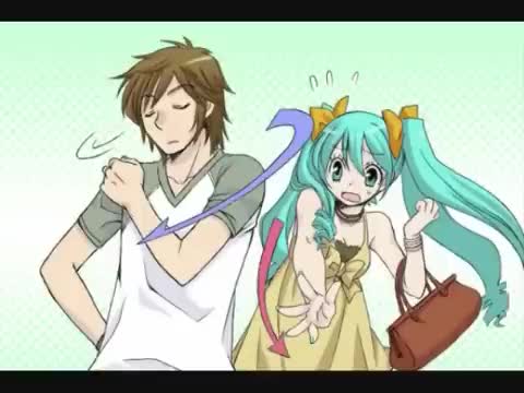 【手描き】ワールドイズマイン【PV】_ Hatsune Miku - World is Mine(360P)