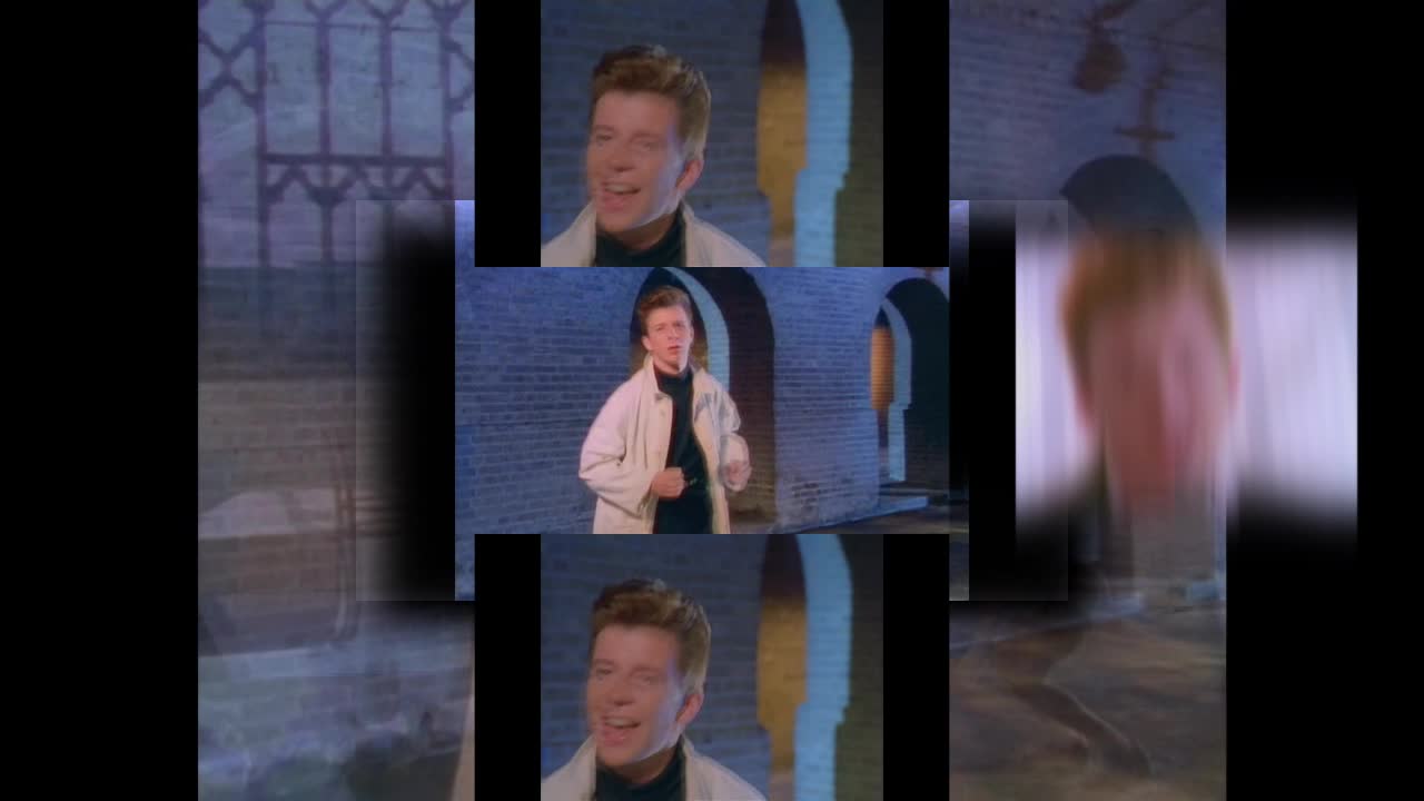 YTPMV Rick Astley - Never gonna give you up (Official Music Video) SHURIC SCAN