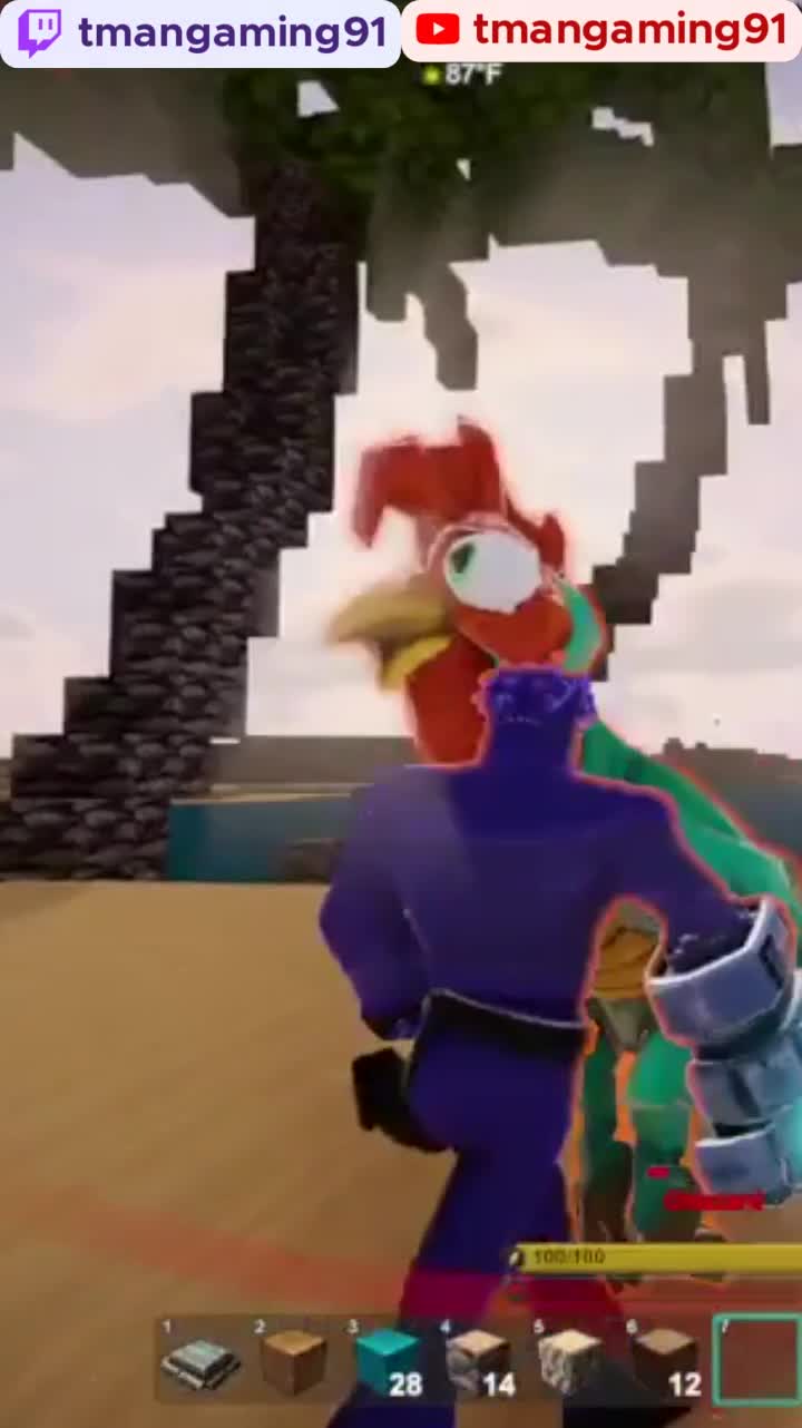 There's A Chicken Monster