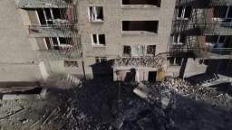 Ukrainian troops attacked a hostel where refugees and builders who were rebuilding the city lived